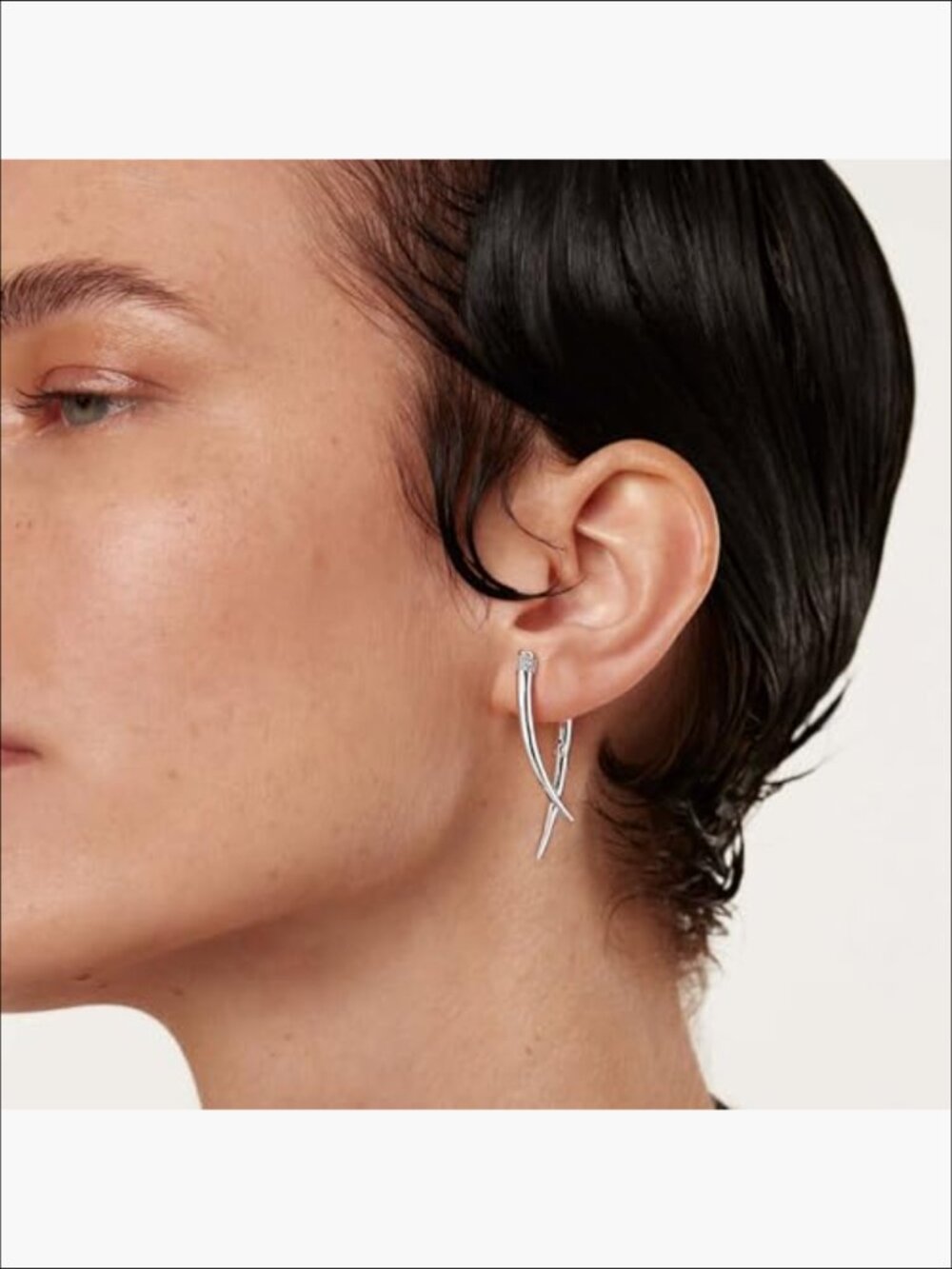 Hypoallergenic Stainless Steel Stud Earrings Dainty Lightweight Jewelry - Picture 3 of 7